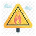 Flamme Design Lagerfeuer Symbol