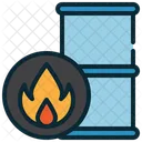 Feuer Gefahr Alarm Symbol