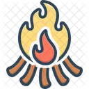 Feuer Lagerfeuer Lohri Symbol