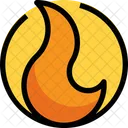 Feuer Flamme Brennen Symbol