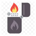 Feuer Hitze Licht Icon