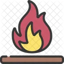 Feuerflamme  Symbol