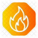 Feuerflamme  Symbol