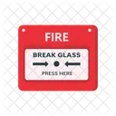 Feueralarmknopf Alarm Silan Symbol