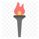 Feuer Fackel  Symbol