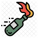 Feuerflasche  Symbol