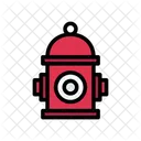 Hydrant Feuer Kampfer Symbol