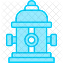 Hydrant Stadtelemente Notfall Symbol