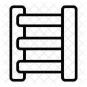 Feuerleiter Leiter Treppe Symbol