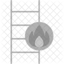 Feuerleiter  Symbol