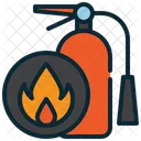 Feuerloscher Feuer Notfall Symbol