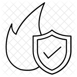 Feuerversicherung  Symbol