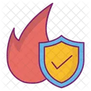 Feuer Sicherheit Schutz Symbol