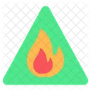 Feuerwarnung  Symbol