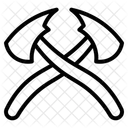 Feuer Axt Symbol