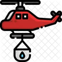 Feuerwehrhubschrauber  Symbol