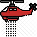 Feuerwehrhubschrauber  Symbol