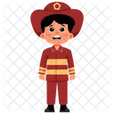 Feuerwehrleute  Symbol