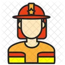 Avatar Feuerwehrmann Mann Symbol