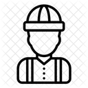 Feuerwehrmann Mannlich Symbol