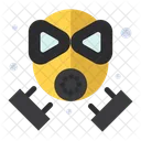 Feuerwehrmann Maske  Symbol