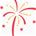 Feuerwerk  Symbol