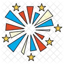 Feuerwerk  Symbol