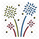 Feuerwerk  Symbol