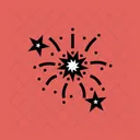 Feuerwerk Bumm Knall Symbol