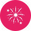 Feuerwerk Bumm Knall Symbol