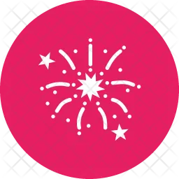 Feuerwerk  Symbol