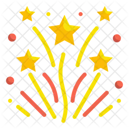 Feuerwerk  Symbol