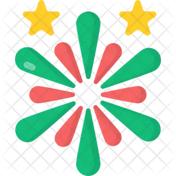 Feuerwerk  Symbol