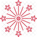 Feuerwerk  Symbol