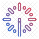 Feuerwerk  Symbol