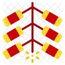 Feuerwerk  Symbol