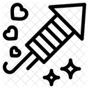 Feuerwerk  Symbol