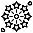 Feuerwerk  Symbol