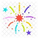Feuerwerk Bumm Knall Symbol