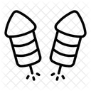 Feuerwerk  Symbol