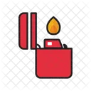 Feuer Feuerzeug Rauchen Symbol