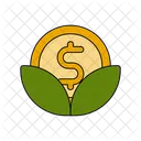Feuille de dollars  Icon