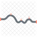 Infographie De La Feuille De Route Icône