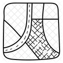 Route Emplacement Carte Icône