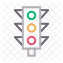 Trafic Lumiere Route Icône