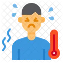 Sick Fever Thermometure Icon