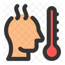Fever Thermometer Sick Icon