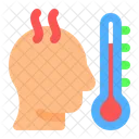 Fever Thermometer Sick Icon