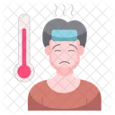 Fever Sickness Temperature Icon