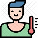 Fever Sick Thermometer Icon